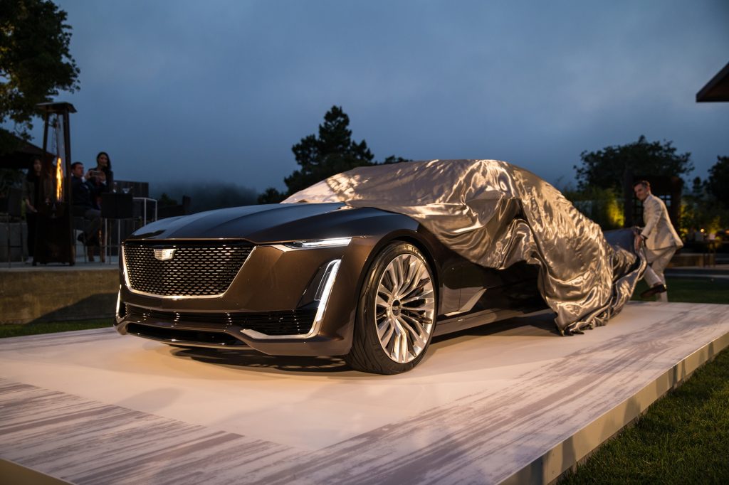 Cadillac Escala concept, which is said to influence the design of the Celestiq