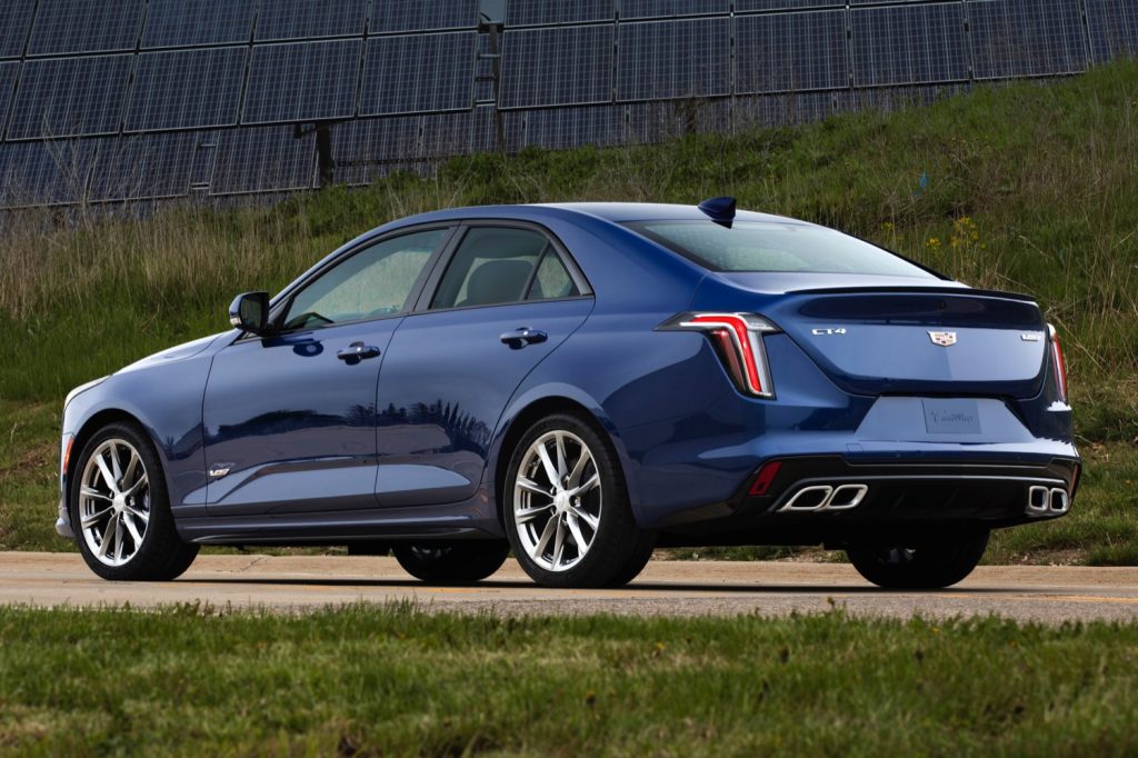 Cadillac CT4-V rear