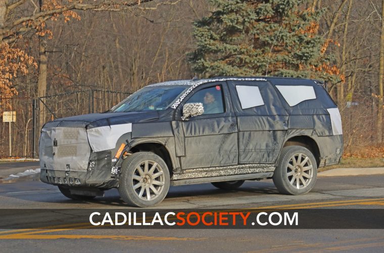 Fifth-Generation 2021 Cadillac Escalade Interior Spied