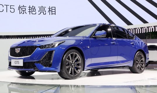 Cadillac CT5 Makes Chinese Debut In Wave Metallic Paint: Photo Gallery