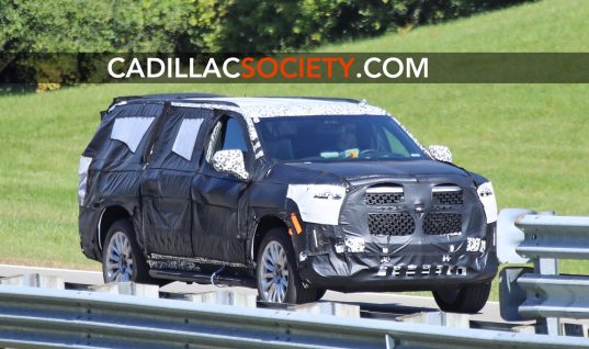 2021 Cadillac Escalade Spied With Paddle Shifters