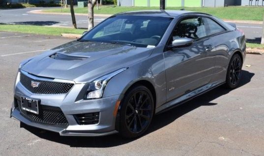 New 2018 Cadillac ATS-V Coupe Still For Sale In Hawaii