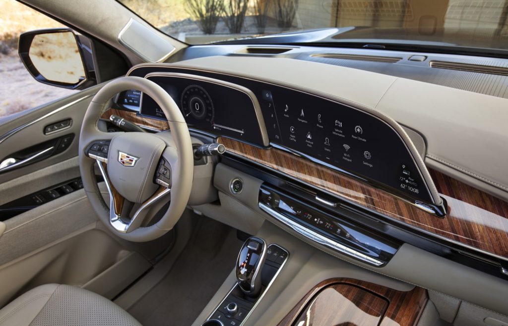 2021 Cadillac Escalade interior