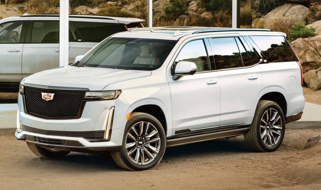 2023 Cadillac EscaladeV In Crystal White Tricoat Live Photo Gallery