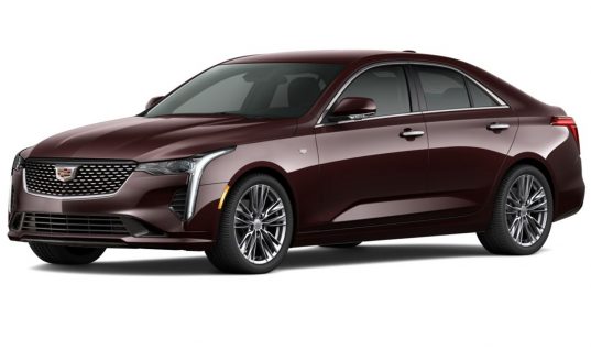 2022 Cadillac CT4 No Longer Available With Garnet Metallic Paint