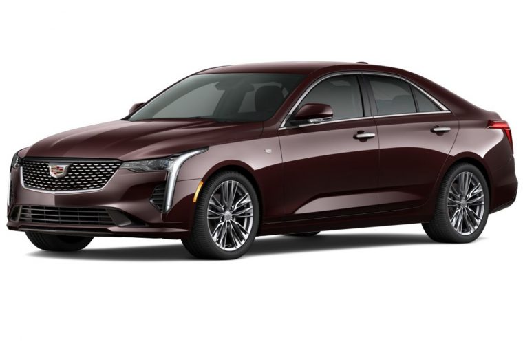 2022 Cadillac CT4 No Longer Available With Garnet Metallic Paint
