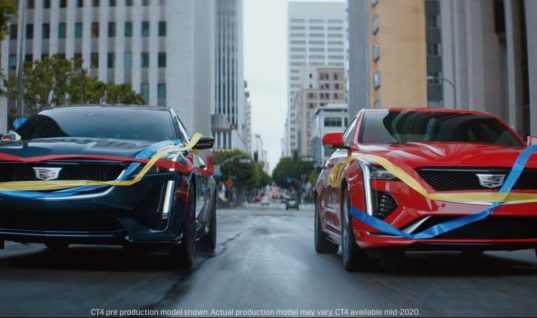 Cadillac CT4, CT5 Race To The Finish Line In Ad: Video