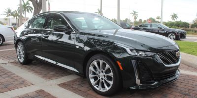 Cadillac CT5 In Evergreen Metallic: Live Photo Gallery