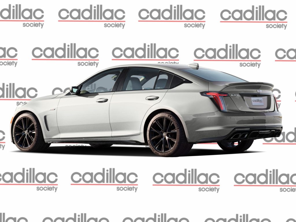 Cadillac CT5-V Blackwing Rendering - rear three quarters