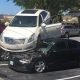 Cadillac XTS Reverses Through Intersections, Lands On Parked Cars: Video