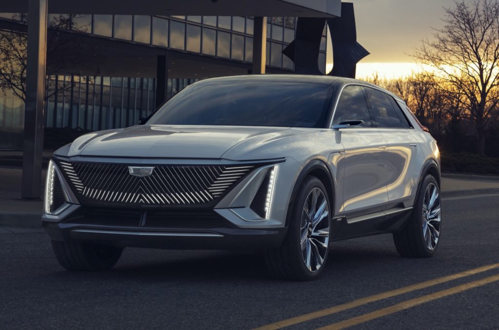 2021 cadillac deals electric