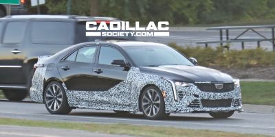 Cadillac CT4-V Blackwing Spied Testing Almost Camo-Free