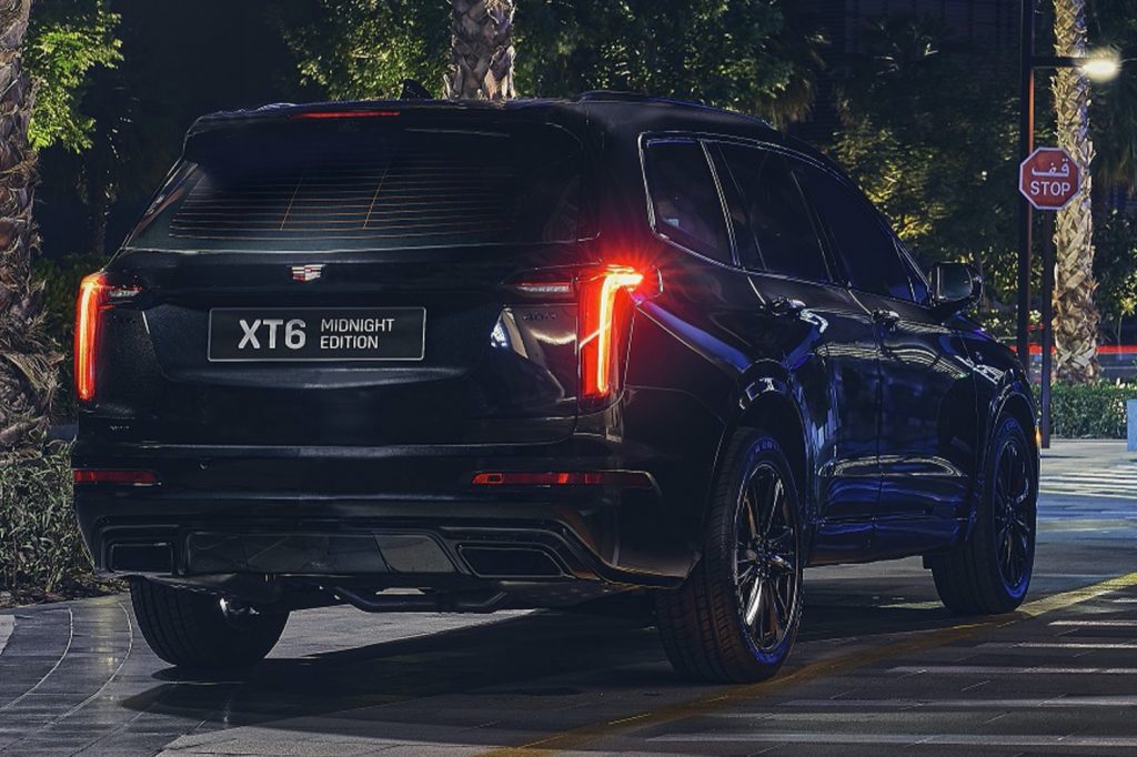 2020 Cadillac XT6 Midnight Edition (Middle East market).