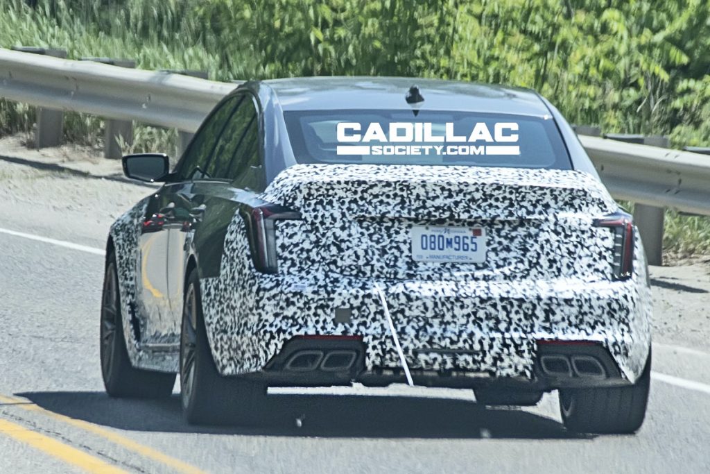 Cadillac CT5-V Blackwing prototype.