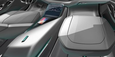 Futuristic Cadillac SUV Cabin Rendering Is Heavy On Tech And Screens