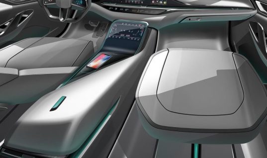 Futuristic Cadillac SUV Cabin Rendering Is Heavy On Tech And Screens
