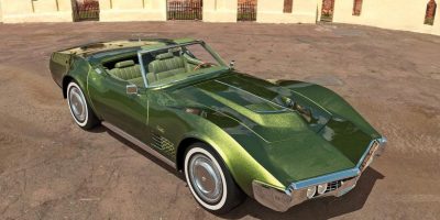 Artist Creates Cadillac Roadster Based On ’70s Era Chevy Corvette