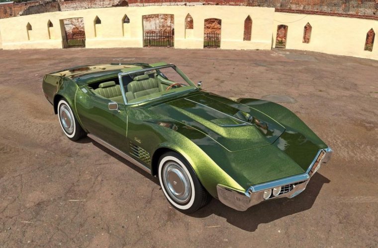 Artist Creates Cadillac Roadster Based On ’70s Era Chevy Corvette