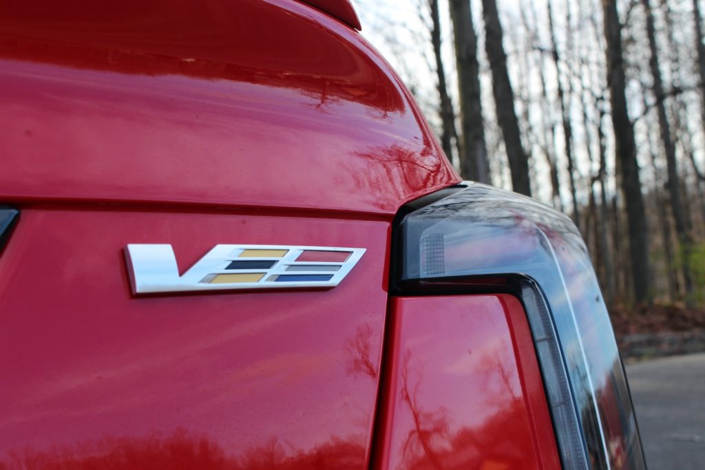 Cadillac CT5-V Rear V Badge