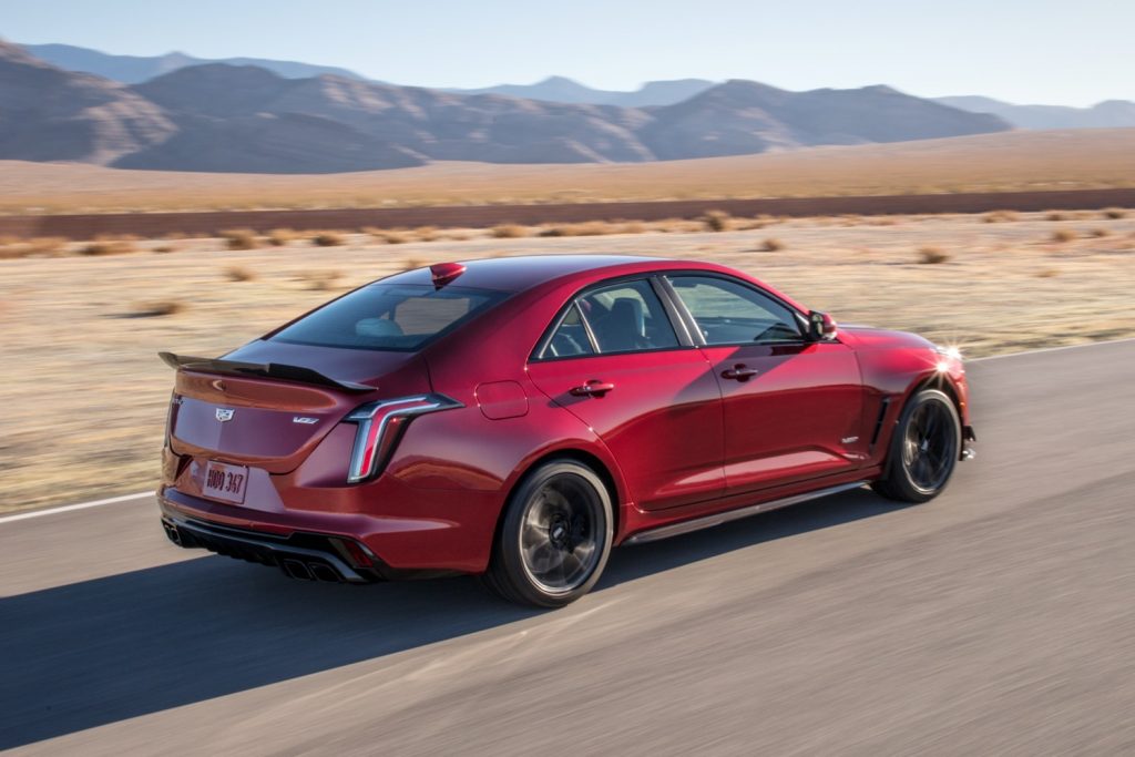 Park Assist Features Return To 2022 Cadillac CT4-V Blackwing