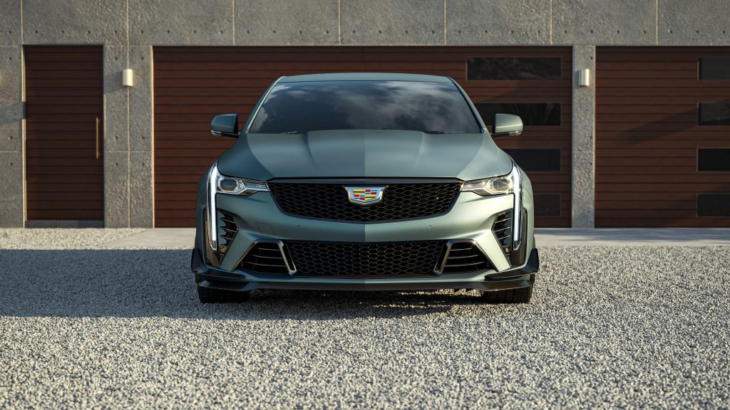 2022 Cadillac CT4-V Blackwing in Dark Emerald Frost