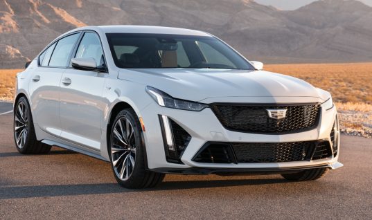 First Pictures Of 2022 Cadillac CT5-V Blackwing Engine