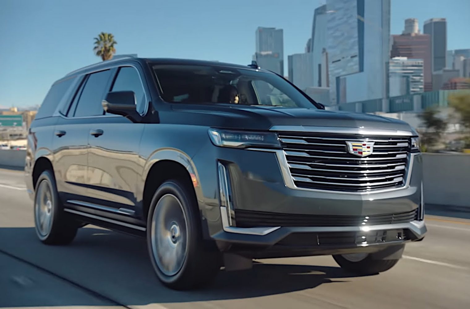 Celebrities Test Drive The Cadillac Escalade With Super Cruise Video