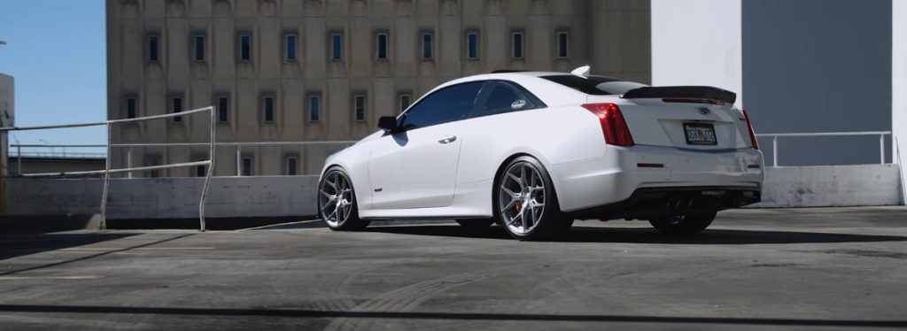 Cadillac ATS-V on Vossen wheels