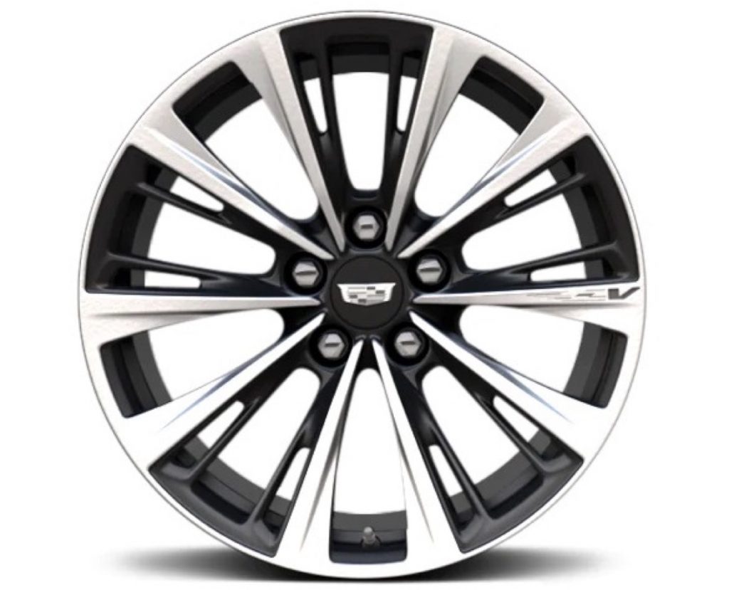 19-inch alloy wheel with Polished/Dark Android finish (Q63)