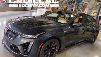 Here’s The First 2022 Cadillac CT5-V Blackwing To Be Produced