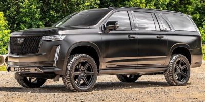 Check Out This Custom 2021 Cadillac Escalade On Vossen HF6-2 Wheels