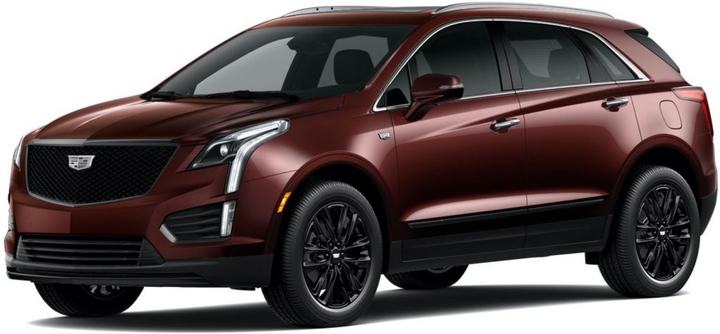 2022 Cadillac XT5 Rosewood Metallic