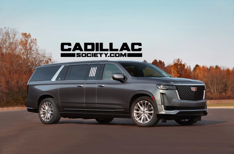 We Render A Completely Hypothetical Fifth-Generation Escalade Limo