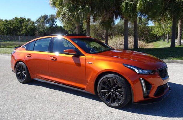 This Almost-New 2022 Cadillac CT5-V Blackwing Is Listed At $150K