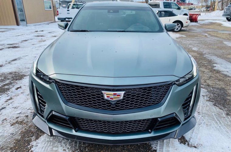 Cadillac Blackwing Dark Emerald Frost Paint Color Discontinued