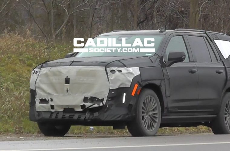 Cadillac Escalade-V Spied Wearing Production Exhaust Tips