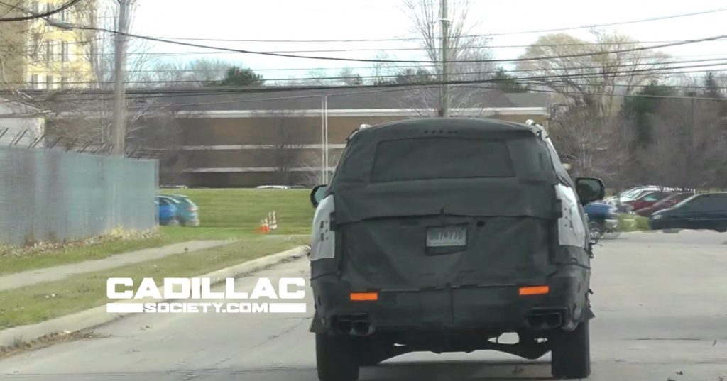 Cadillac Escalade-V Spied Wearing Production Exhaust Tips