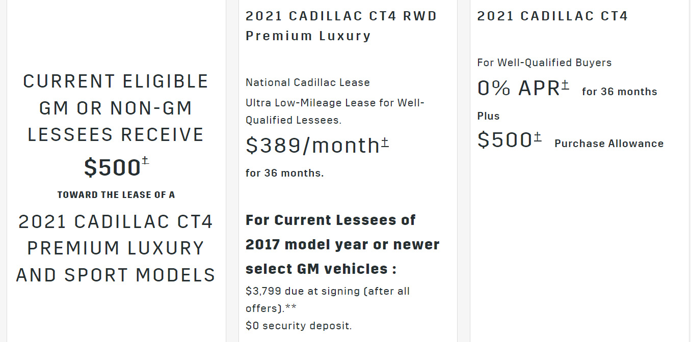 cadillac-ct4-discount-offers-500-off-0-9-apr-financing-january-2022