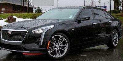 This 2019 Cadillac CT6-V Looks Great With Custom Red Bumper Accents