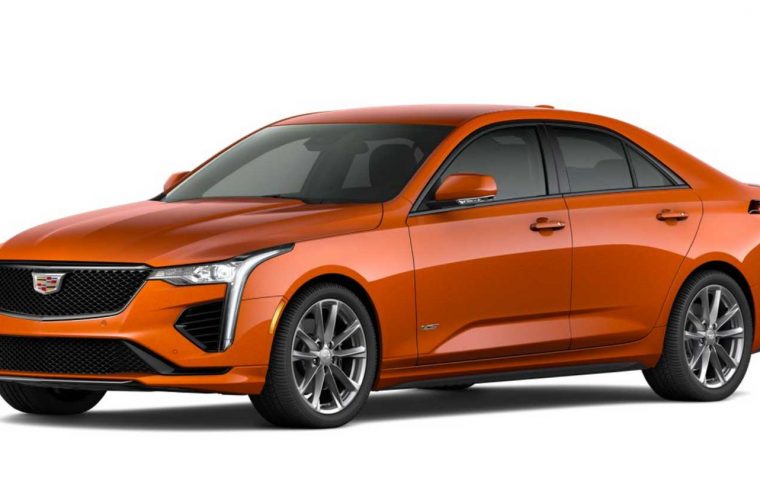 2022 Cadillac CT4-V: Here’s The Blaze Orange Metallic Color
