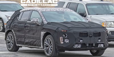 Mysterious Crossover Prototype Could Be Upcoming Cadillac XT3