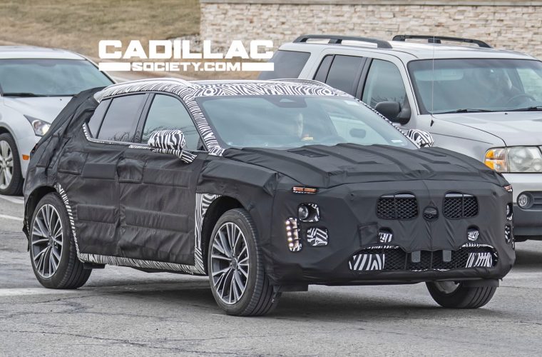 Mysterious Crossover Prototype Could Be Upcoming Cadillac XT3