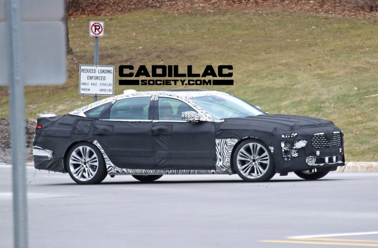 Second-Gen Cadillac CT6 Spied Undergoing Testing: First Photos