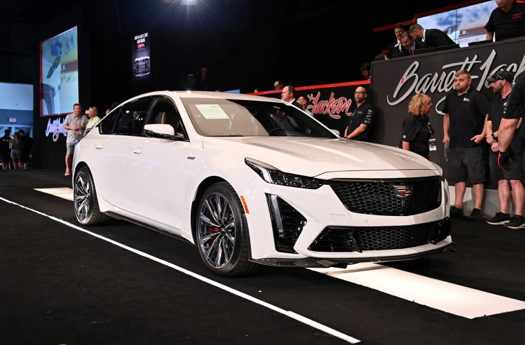 First 2023 Cadillac CT5-V Blackwing 120th Anniversary Edition Auctioned: Video