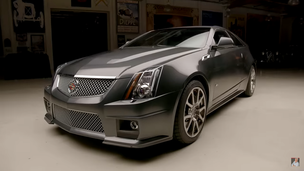 Watch Jay Leno Review His 2012 Cadillac CTSV Coupe Video