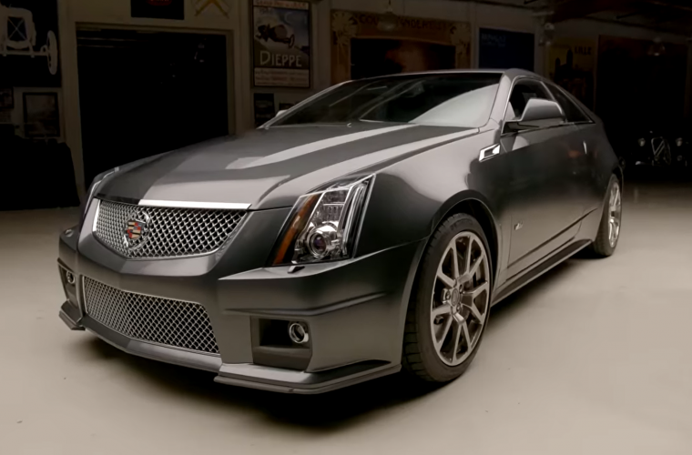 Watch Jay Leno Review His 2012 Cadillac CTS-V Coupe: Video