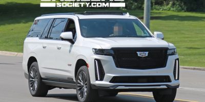 2023 Cadillac Escalade-V In Crystal White Tricoat: Live Photo Gallery