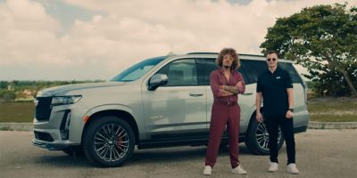 Rapper Maffio Checks Out 2023 Cadillac Escalade-V: Video