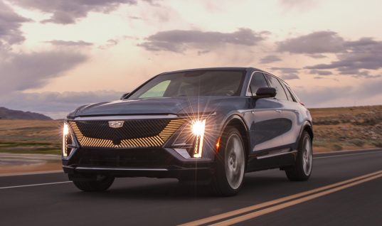 Watch The 2023 Cadillac Lyriq Light Up The Night: Video