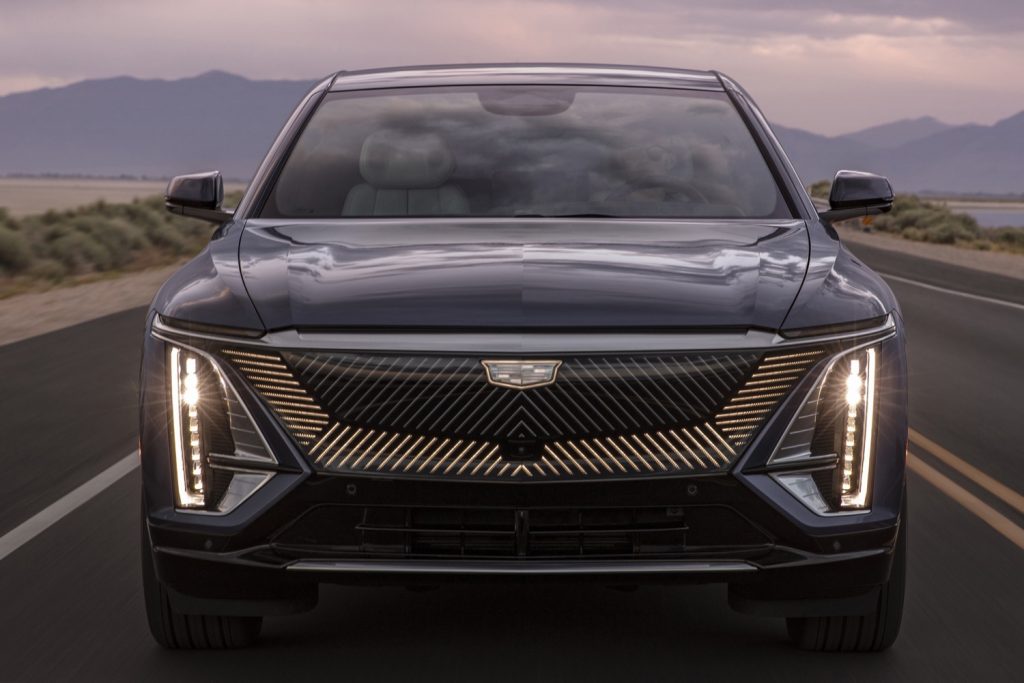 Upcoming Cadillac Lyriq Sport To Get Unique LED Grille Pattern